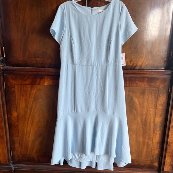 Blue midi dress - Picture 1 of 3